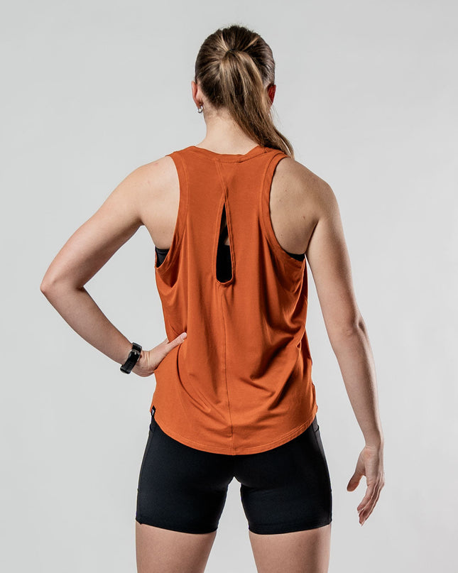 Women's Terra Recovery Halo Tank (Sunfire Clay)