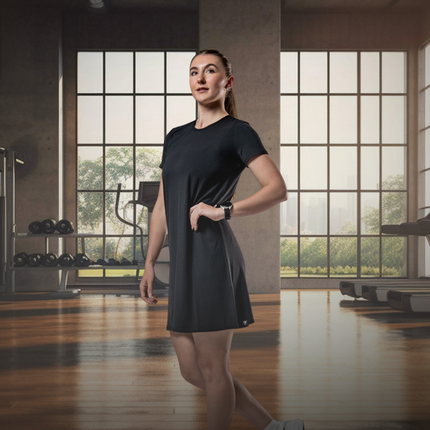Women's Terra Recovery Motion Dress (Black)