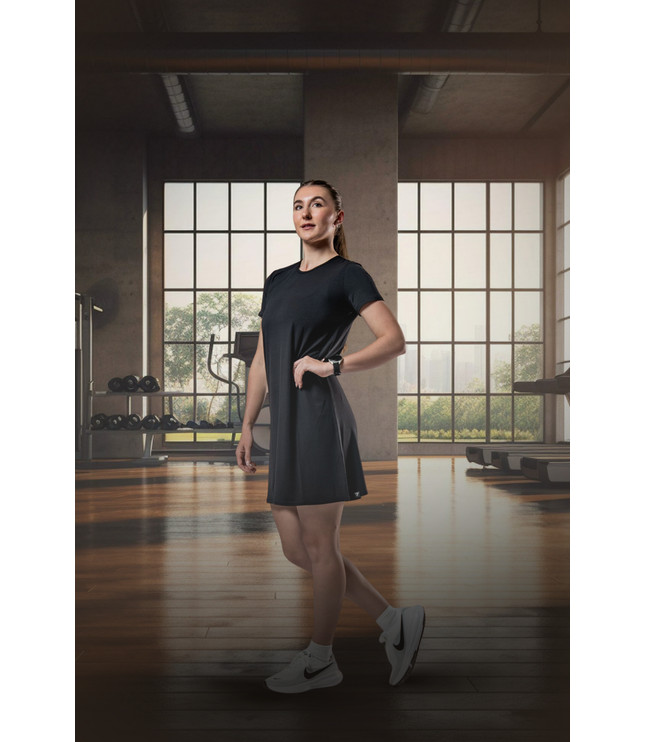 Women's Terra Recovery Motion Dress (Black)