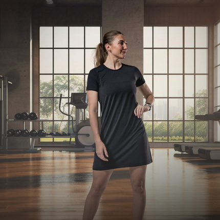 Women's Terra Recovery Motion Dress (Black)