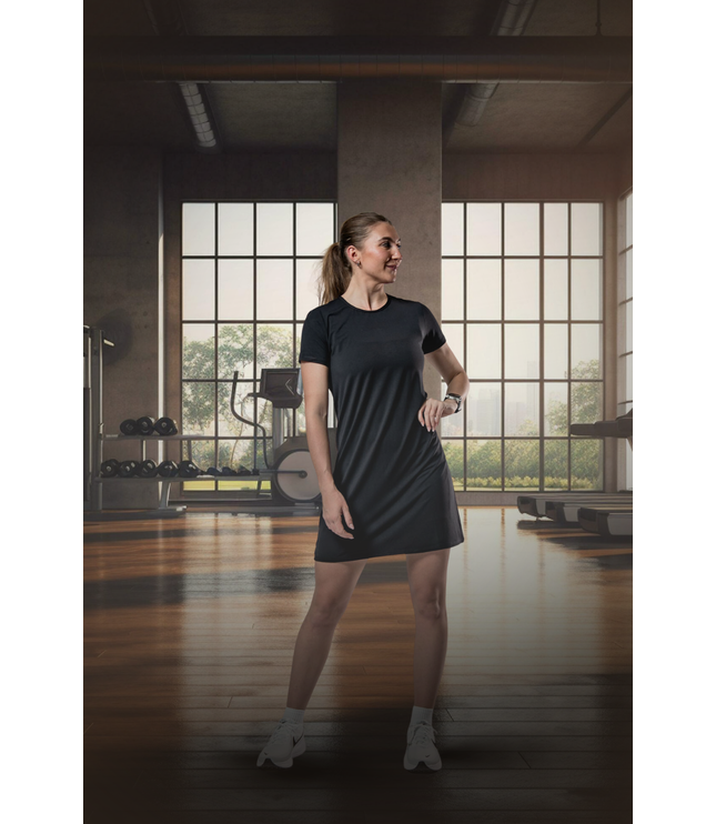 Women's Terra Recovery Motion Dress (Black)