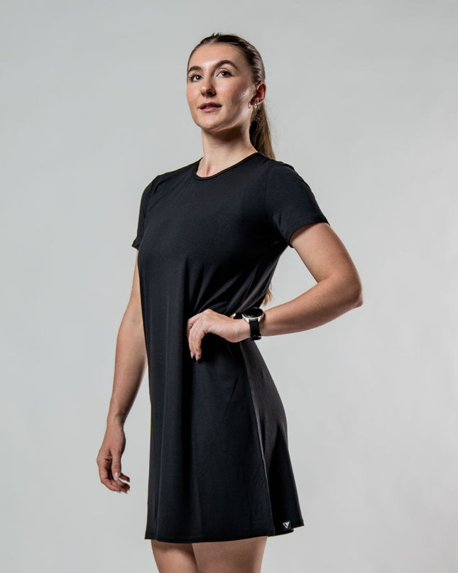 Women's Terra Recovery Motion Dress (Black)