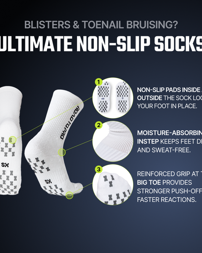 Crew Anti-Slip Tennis Socks