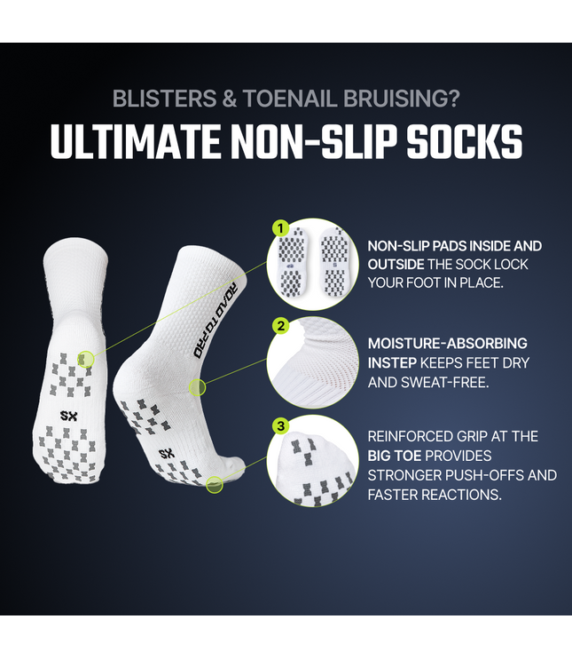 Crew Anti-Slip Tennis Socks