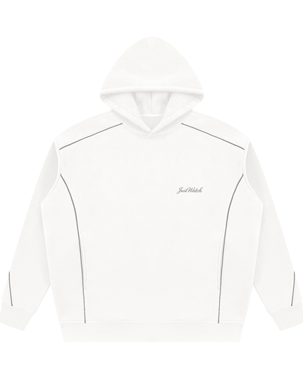 JUSTWATCH TRACE Oversized Piping Hoodie