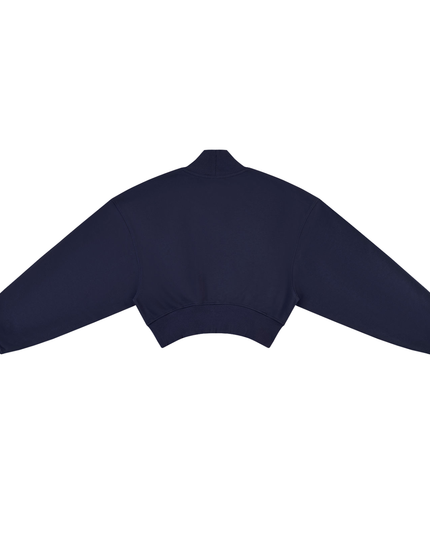 JUSTWATCH Women’s Cropped Mock Neck Sweatshirt