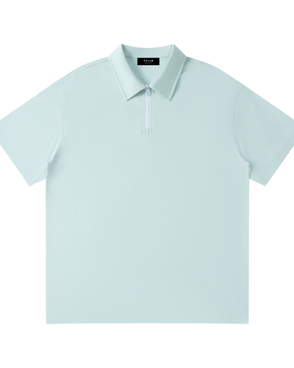 JUSTWATCH Clubhouse Zip Polo
