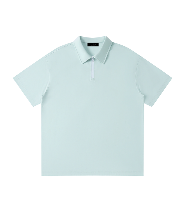 JUSTWATCH Clubhouse Zip Polo