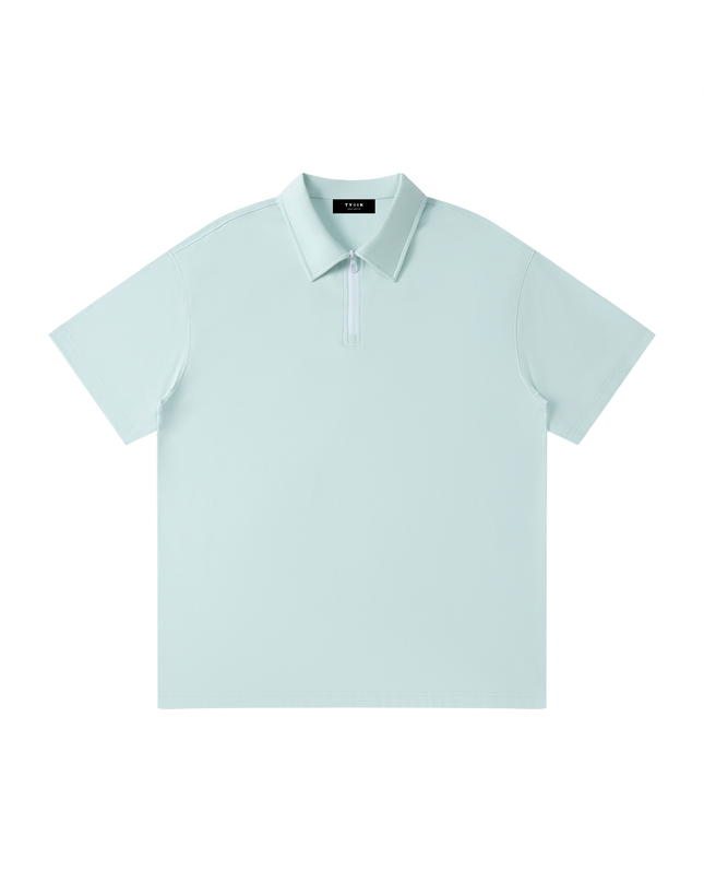 JUSTWATCH Clubhouse Zip Polo