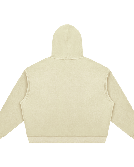 JUSTWATCH Waffle Boxy Hoodie