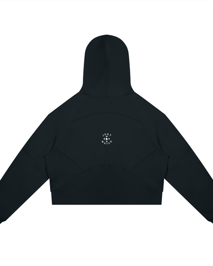 JUSTWATCH ARC Cropped Zip Hoodie