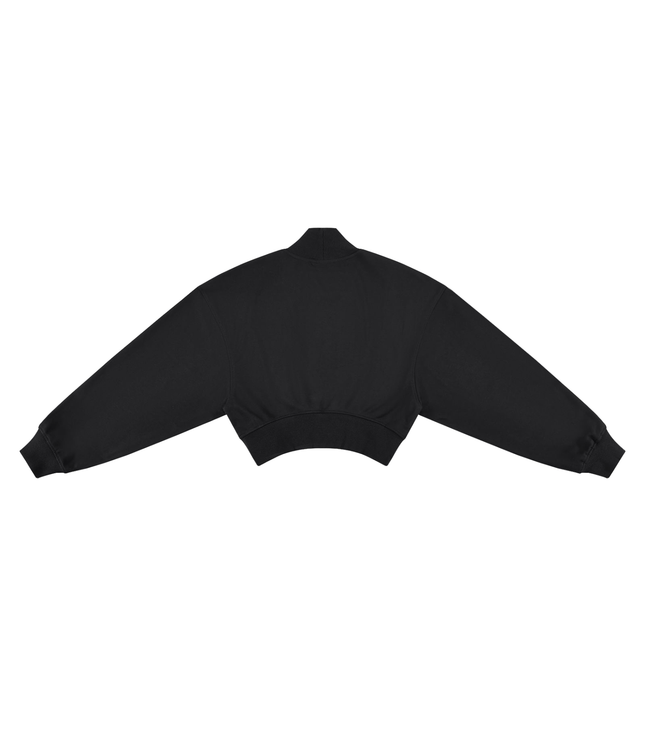 JUSTWATCH Women’s Cropped Mock Neck Sweatshirt