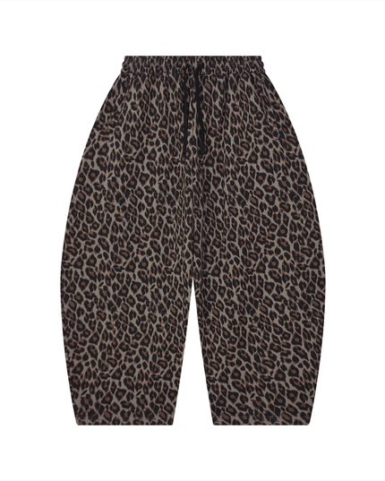 JUSTWATCH WATCHLIN LEOPARD BARREL SWEATPANT