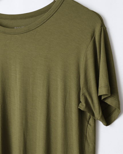 Bamboo Aerotech T-Shirt - Olive Green