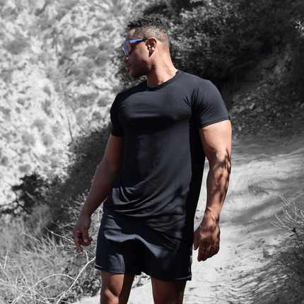 Bamboo Aerotech T-Shirt - Black