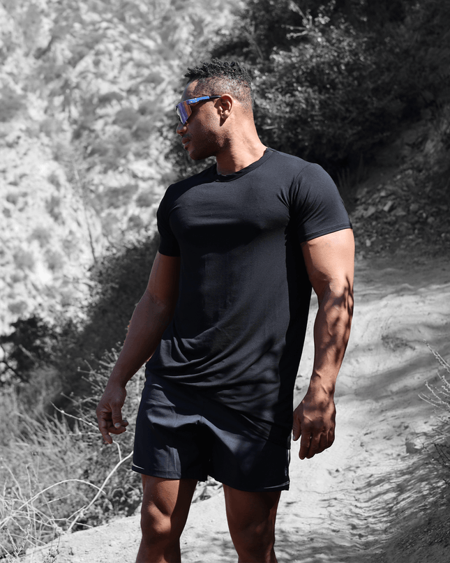 Bamboo Aerotech T-Shirt - Black