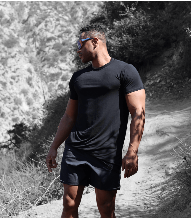 Bamboo Aerotech T-Shirt - Black