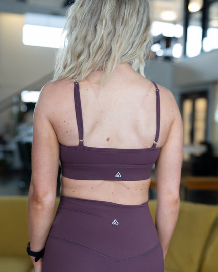 BRUSHED attain sports bra