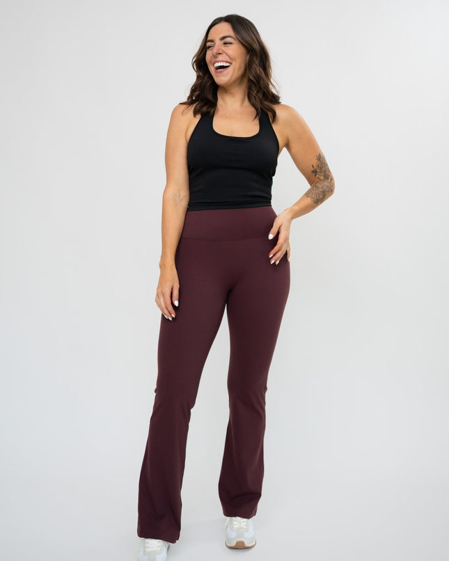 BRUSHED mindset flare legging