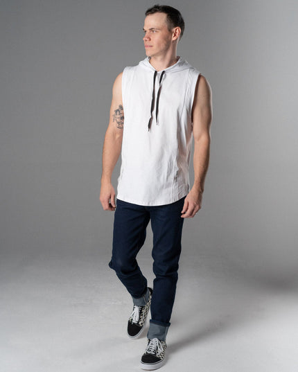 DETERMINED hooded sleeveless