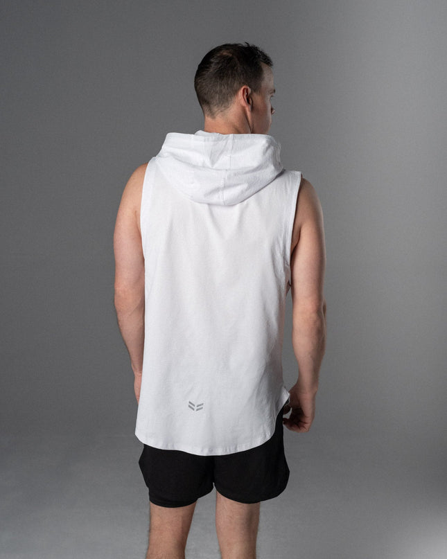DETERMINED hooded sleeveless