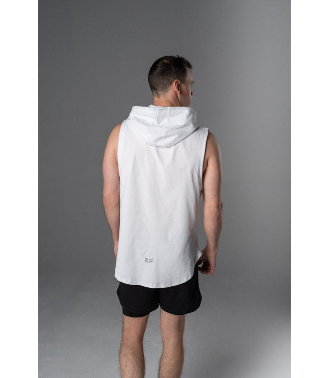 DETERMINED hooded sleeveless