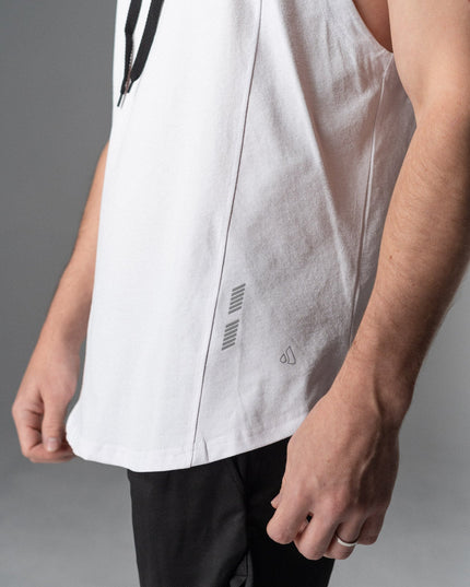 DETERMINED hooded sleeveless