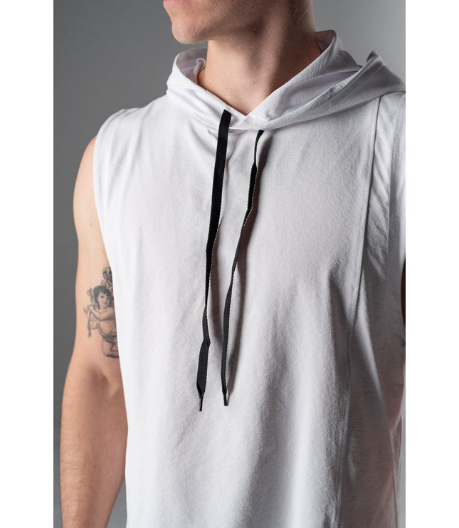 DETERMINED hooded sleeveless