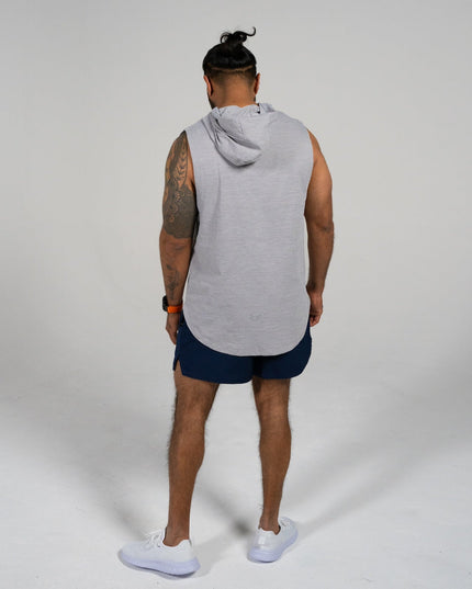 DETERMINED hooded sleeveless