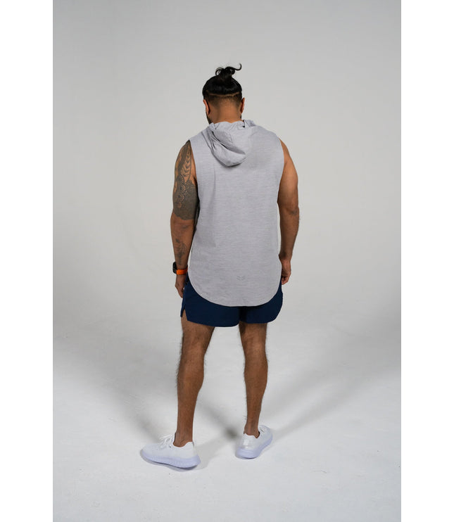 DETERMINED hooded sleeveless