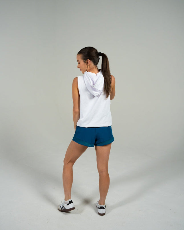 DETERMINED hooded sleeveless