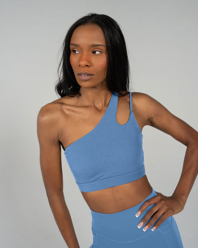 SERENE transform asymmetical sports bra