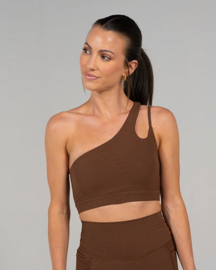 SERENE transform asymmetical sports bra