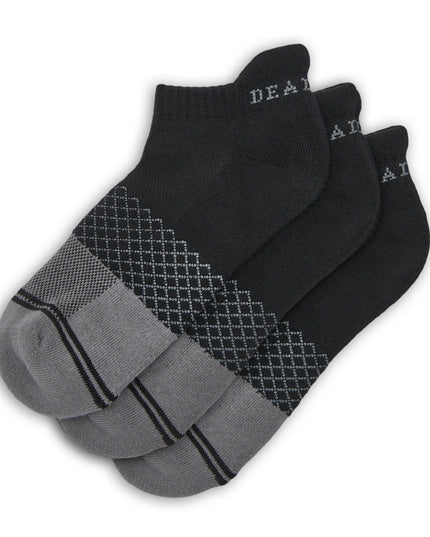 Ankle Socks - Black 3-Pack