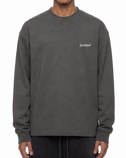 JUSTWATCH BASELINE Heavyweight Long Sleeve Tee