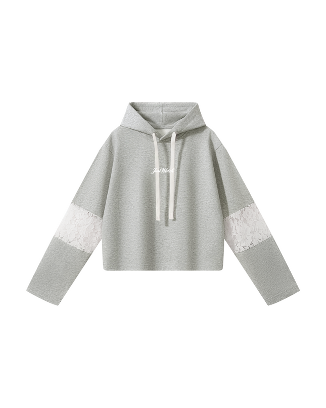 JUSTWATCH Atelier Crop Hoodie