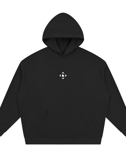 JUSTWATCH Waffle Boxy Hoodie