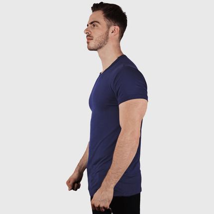 Bamboo Aerotech T-Shirt - Navy Blue