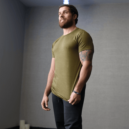 Bamboo Aerotech T-Shirt - Navy Blue