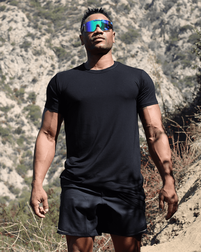 Bamboo Aerotech T-Shirt - Black