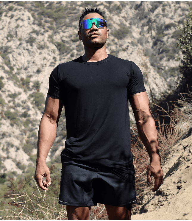 Bamboo Aerotech T-Shirt - Black