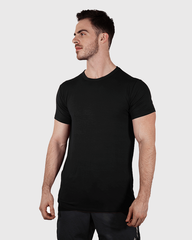 Bamboo Aerotech T-Shirt - Black