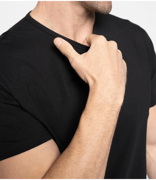 Bamboo Swift Curve-Hem T-Shirt - Sandstone