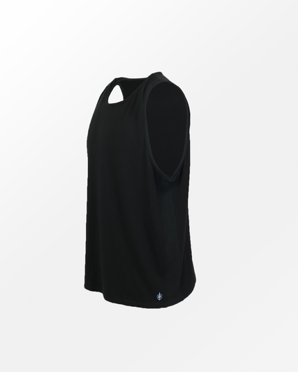 Eucalyptus Performance Tank - Black