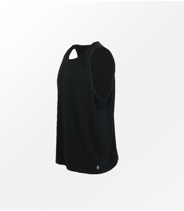 Eucalyptus Performance Tank - Black