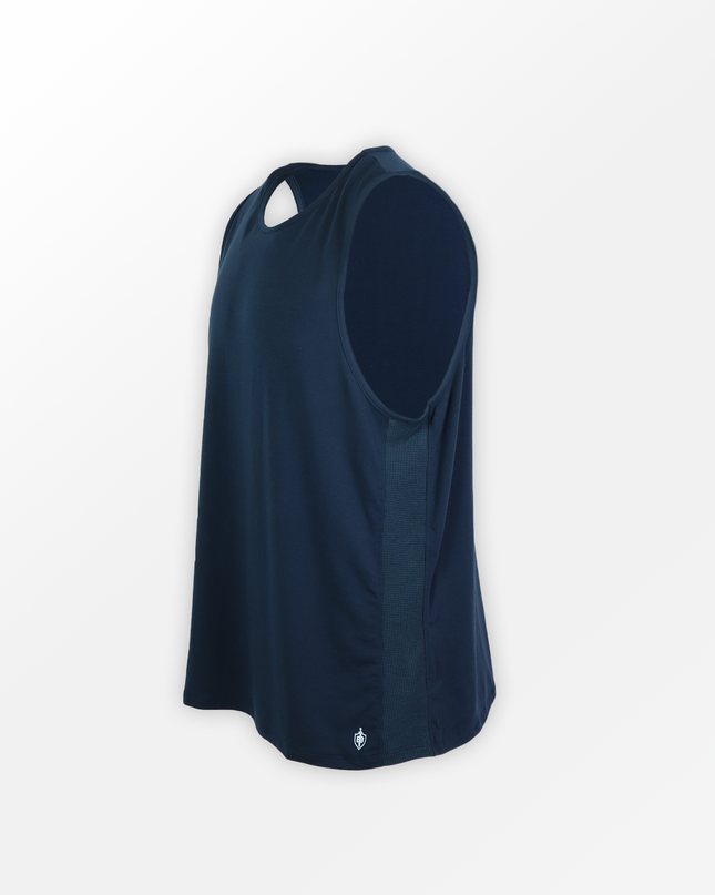 Eucalyptus Performance Tank - Navy