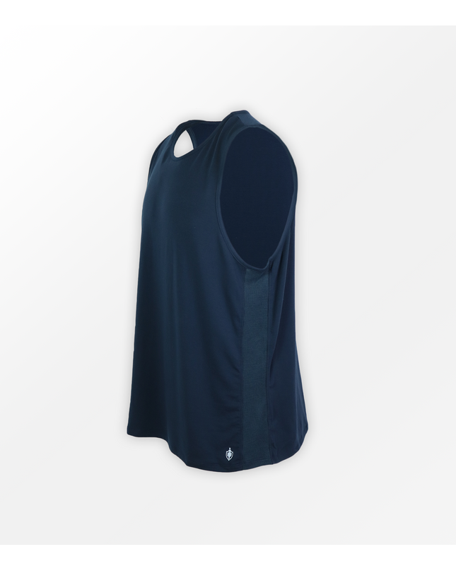 Eucalyptus Performance Tank - Navy