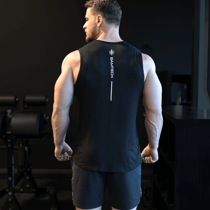 Bamboo Aerotech Tank - Training Div. Heather Grey