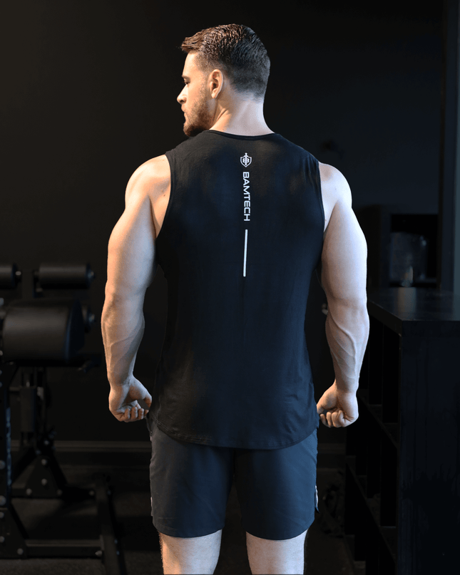 Bamboo Aerotech Tank - Training Div. Heather Grey