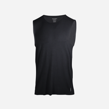 Bamboo Aerotech Tank - Heather Grey